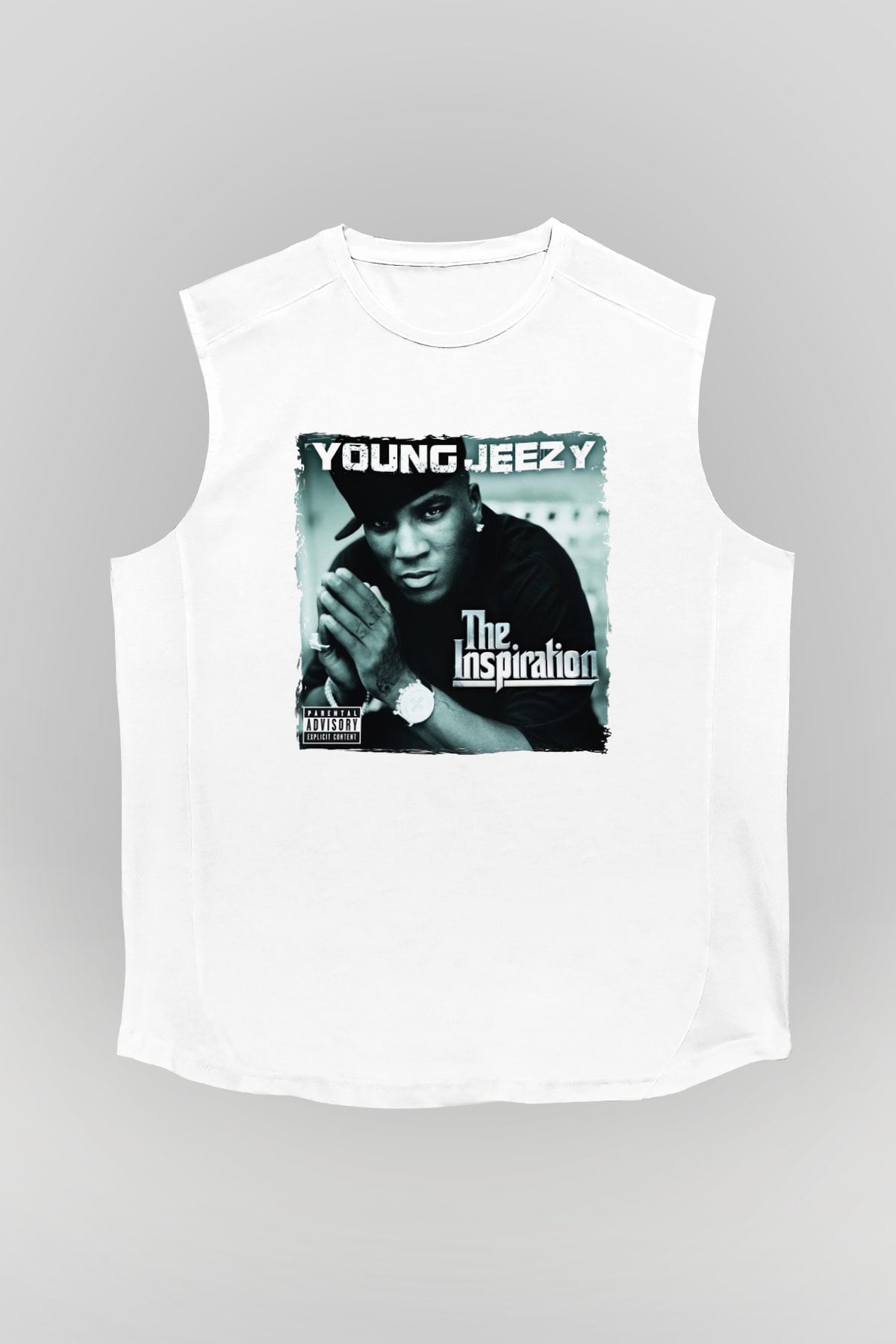 Young Jeezy Beyaz Unisex Kolsuz Tişört