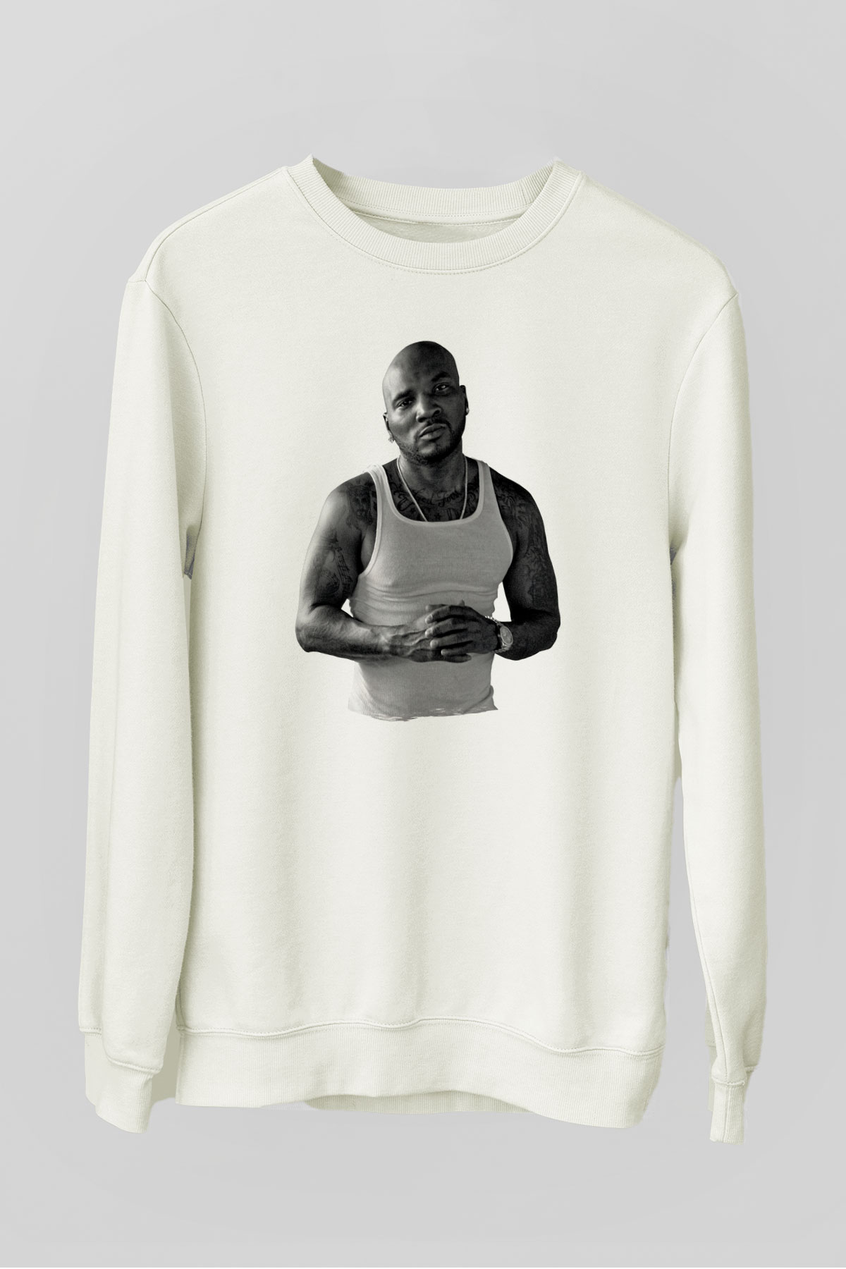 Young Jeezy Beyaz Unisex Sweatshirt