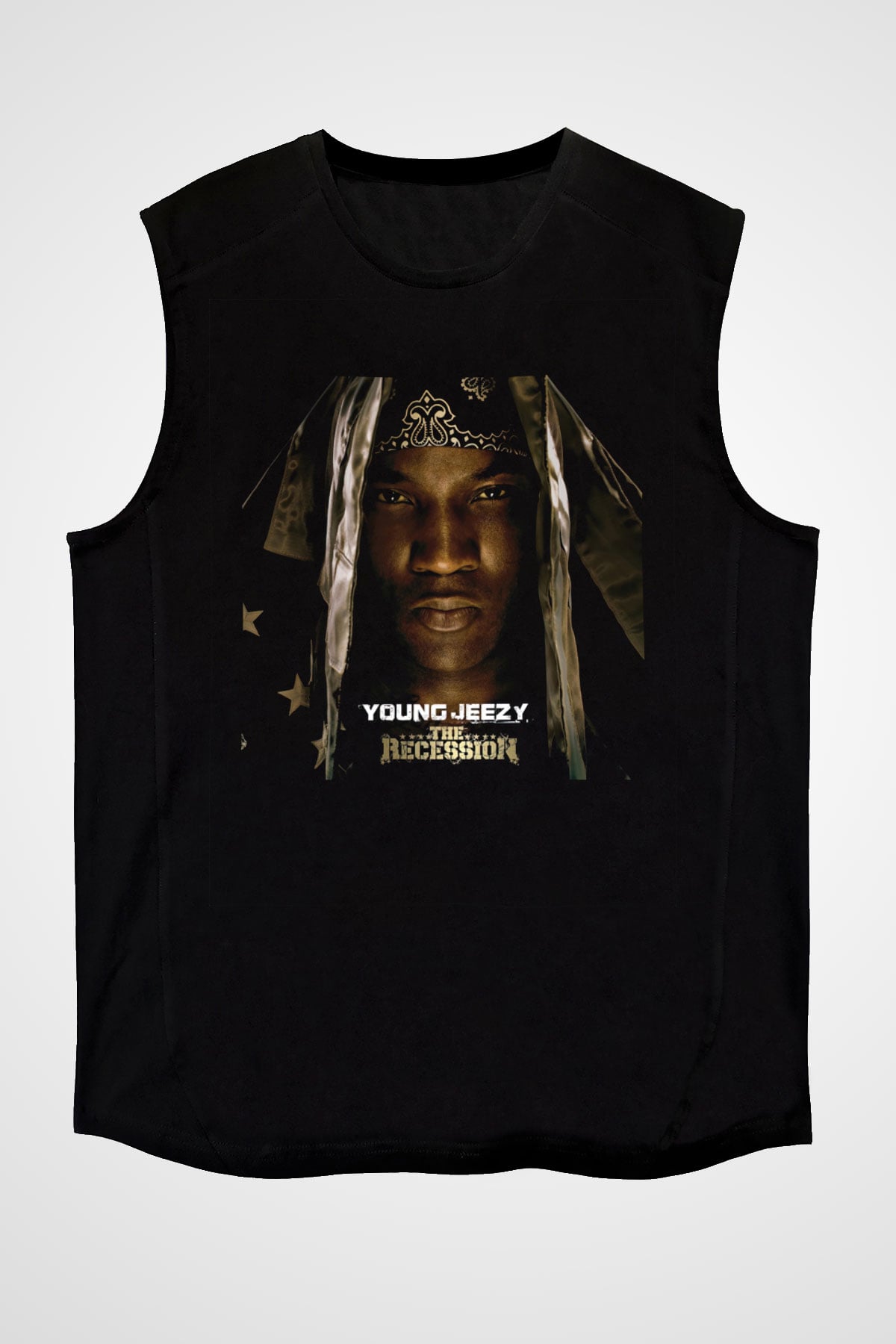 Young Jeezy Siyah Unisex Kolsuz Tişört