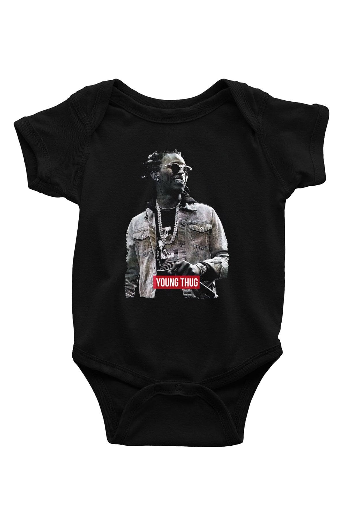 Young Thug Siyah Bebek Body - Zıbın