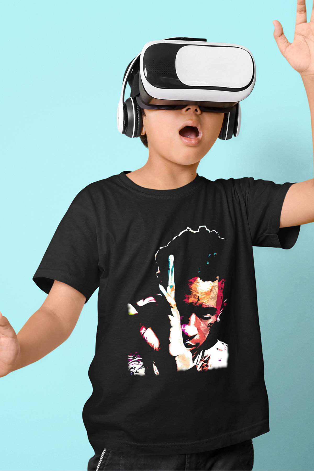 Young Thug Siyah Unisex Çocuk Tişört