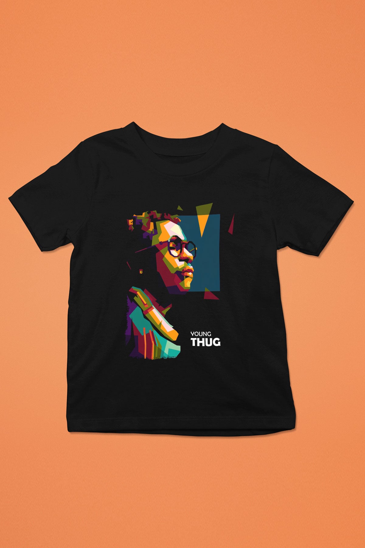 Young Thug Siyah Unisex Çocuk Tişört