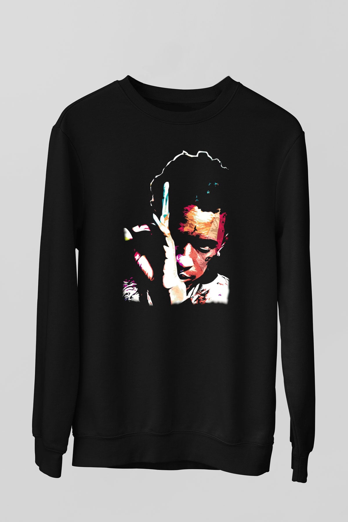 Young Thug Siyah Unisex Sweatshirt