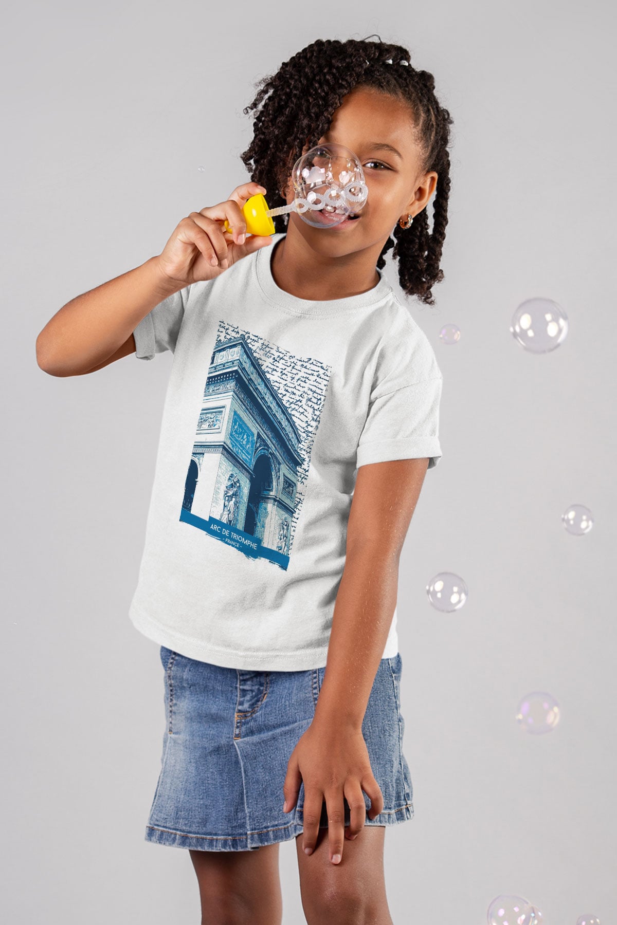 Zafer Takı Beyaz Unisex Çocuk Tişört
