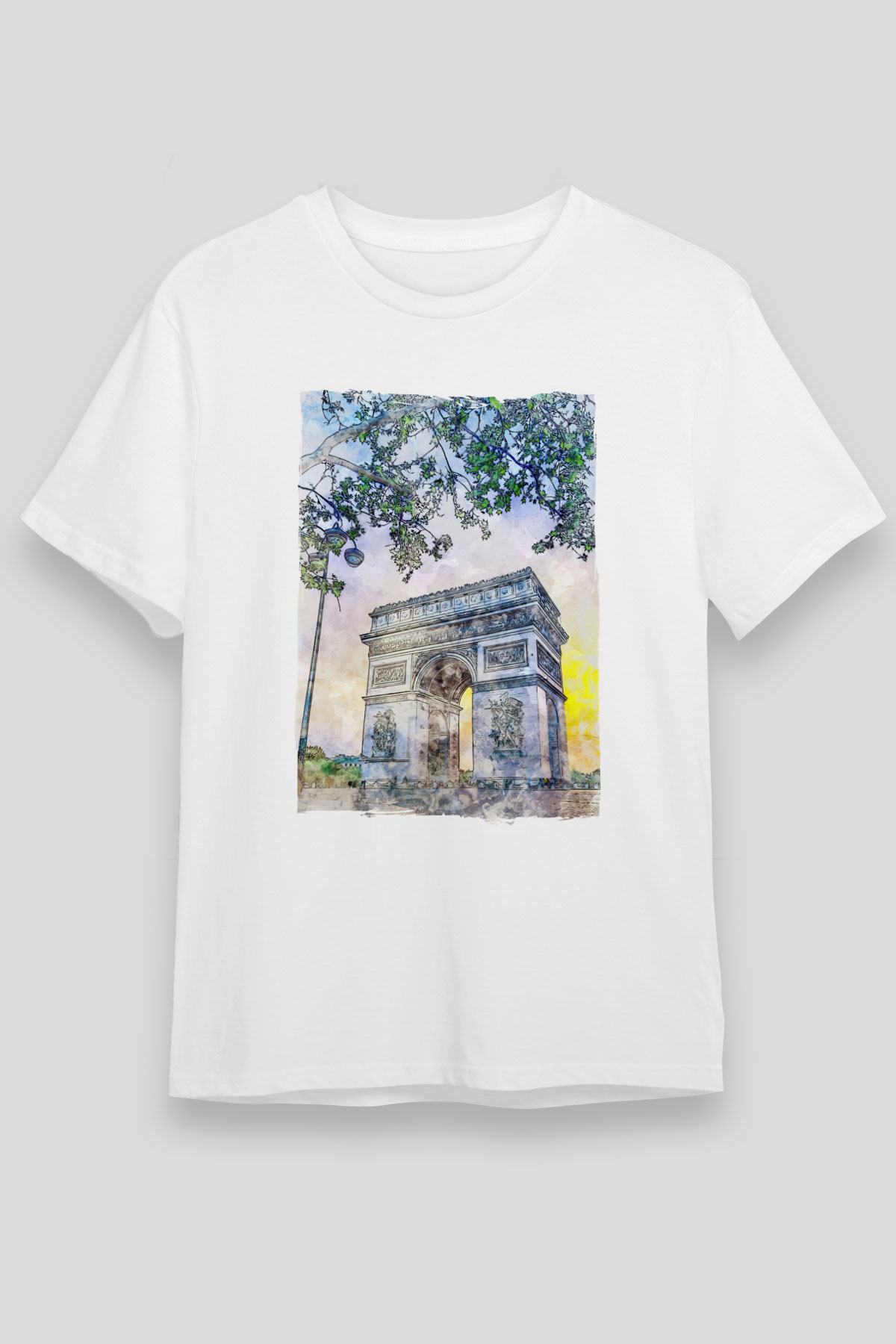 Zafer Takı Beyaz Unisex Tişört T-Shirt - TişörtFabrikası