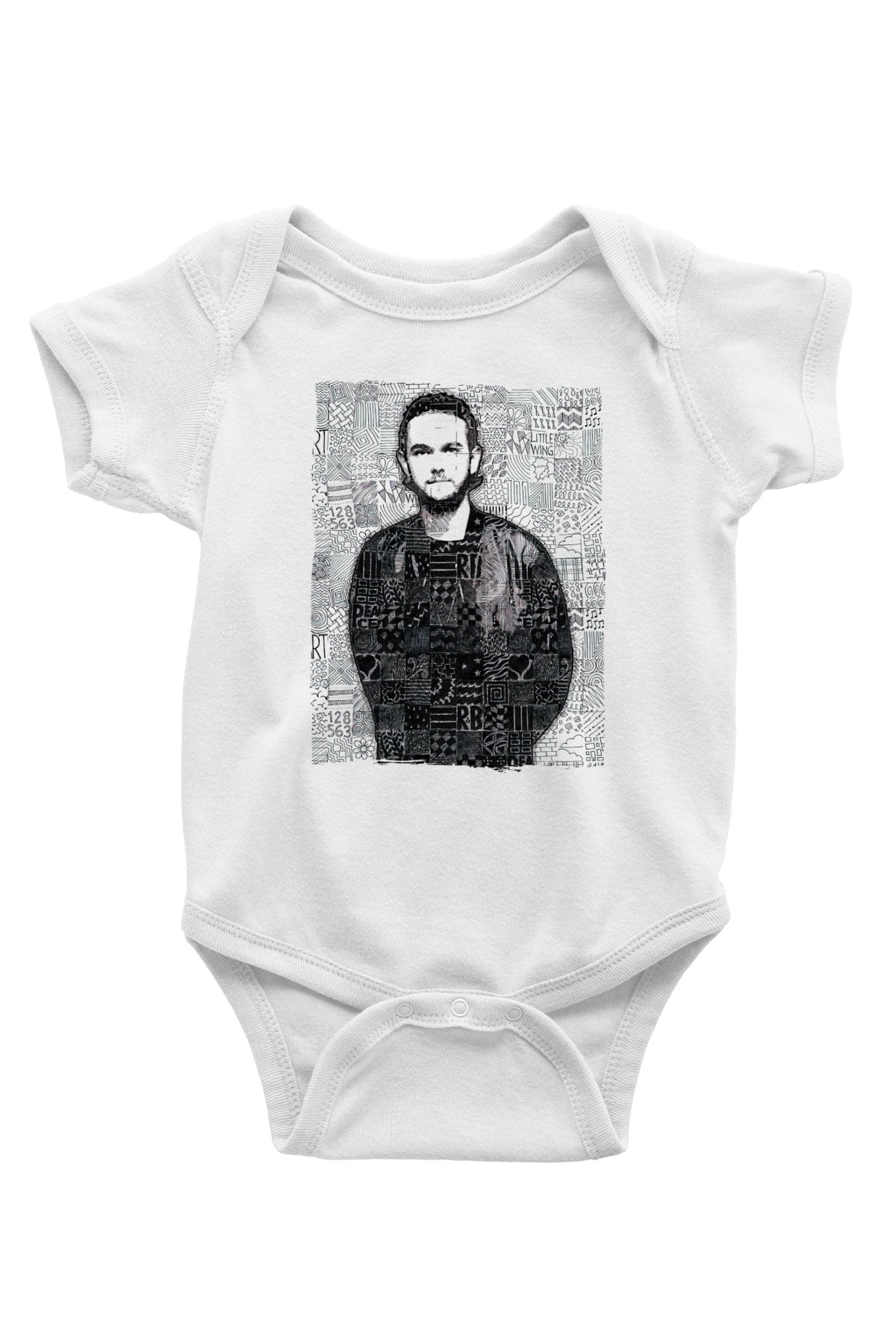 Zedd Beyaz Bebek Body - Zıbın