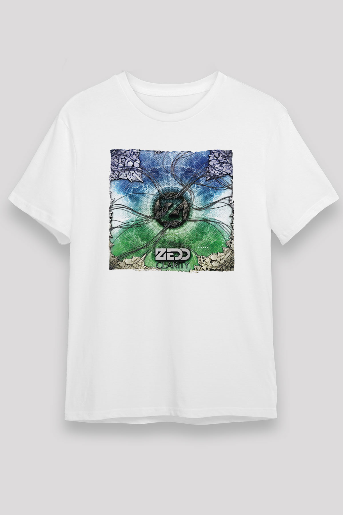 Zedd Beyaz Unisex Tişört T-Shirt - TişörtFabrikası