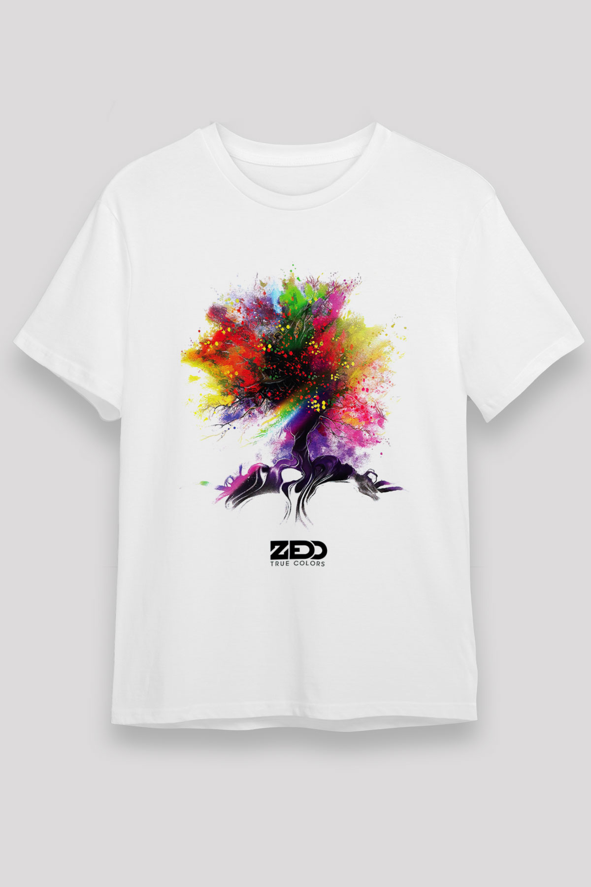 Zedd Beyaz Unisex Tişört T-Shirt - TişörtFabrikası