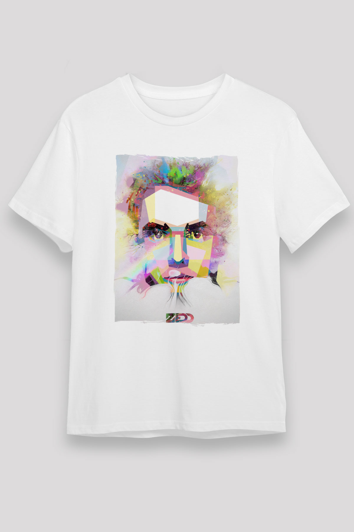 Zedd Beyaz Unisex Tişört T-Shirt - TişörtFabrikası