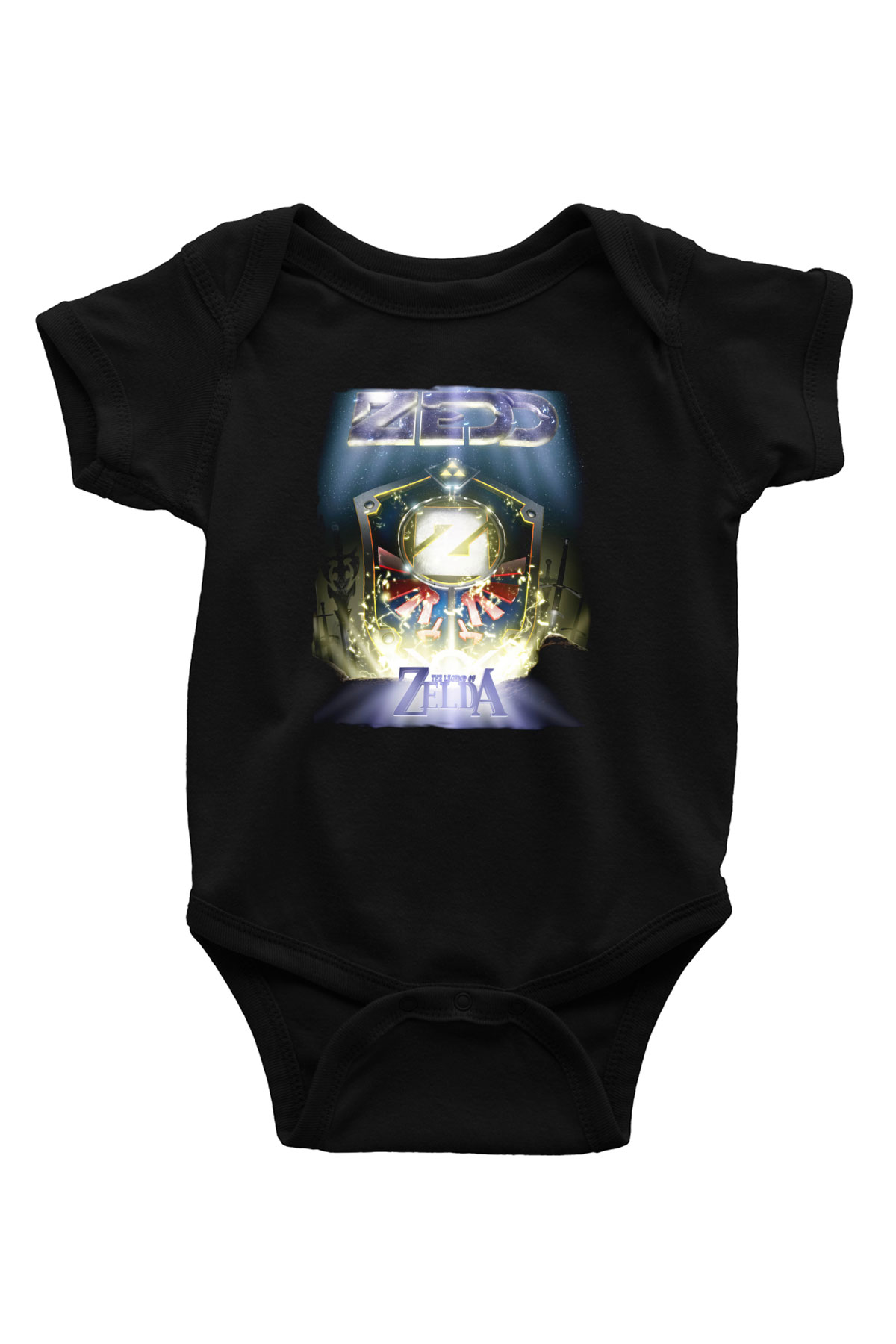 Zedd Siyah Bebek Body - Zıbın