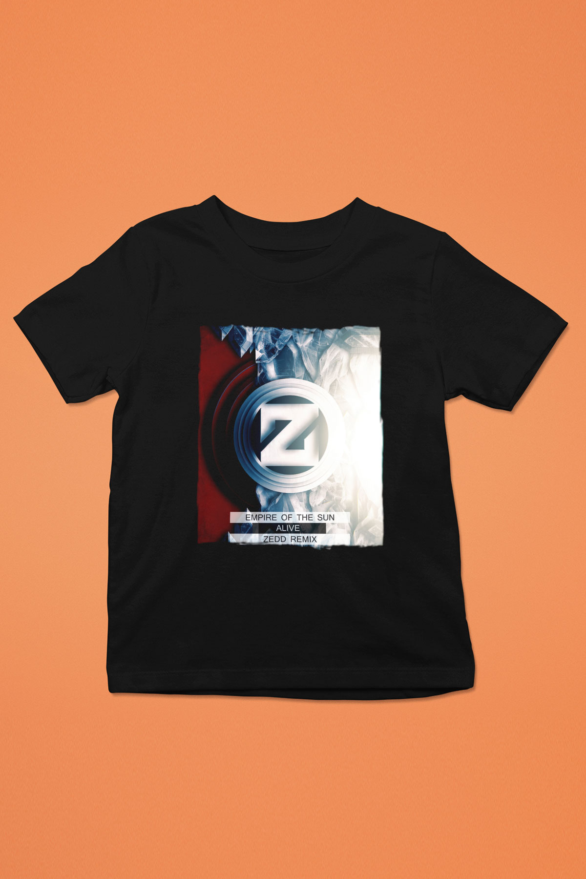 Zedd Siyah Unisex Çocuk Tişört