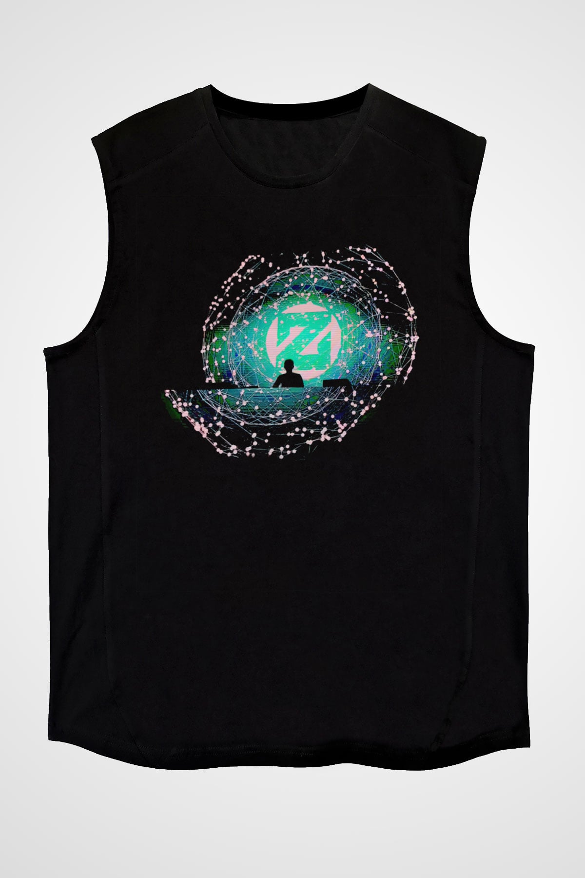 Zedd Siyah Unisex Kolsuz Tişört