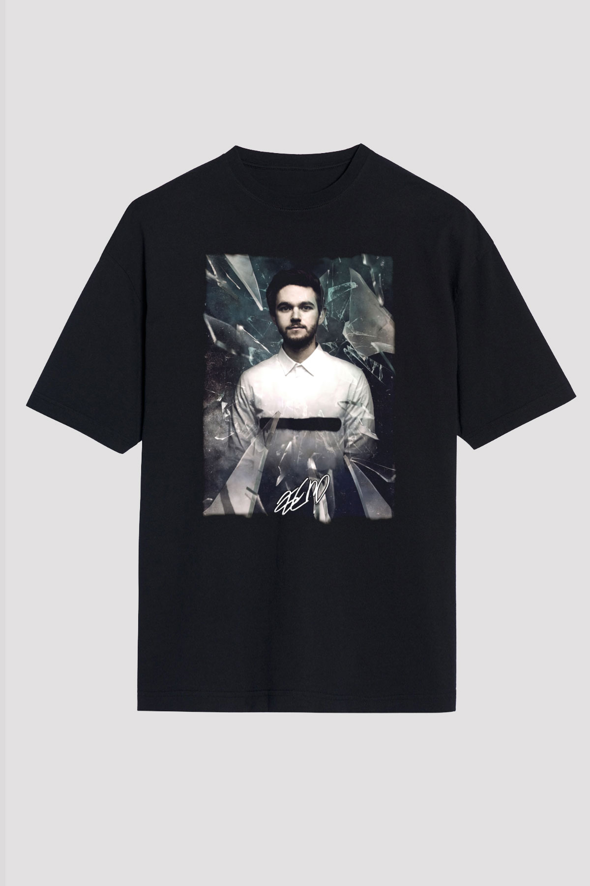 Zedd Siyah Oversize Tişört Oversize T-shirt - TişörtFabrikası