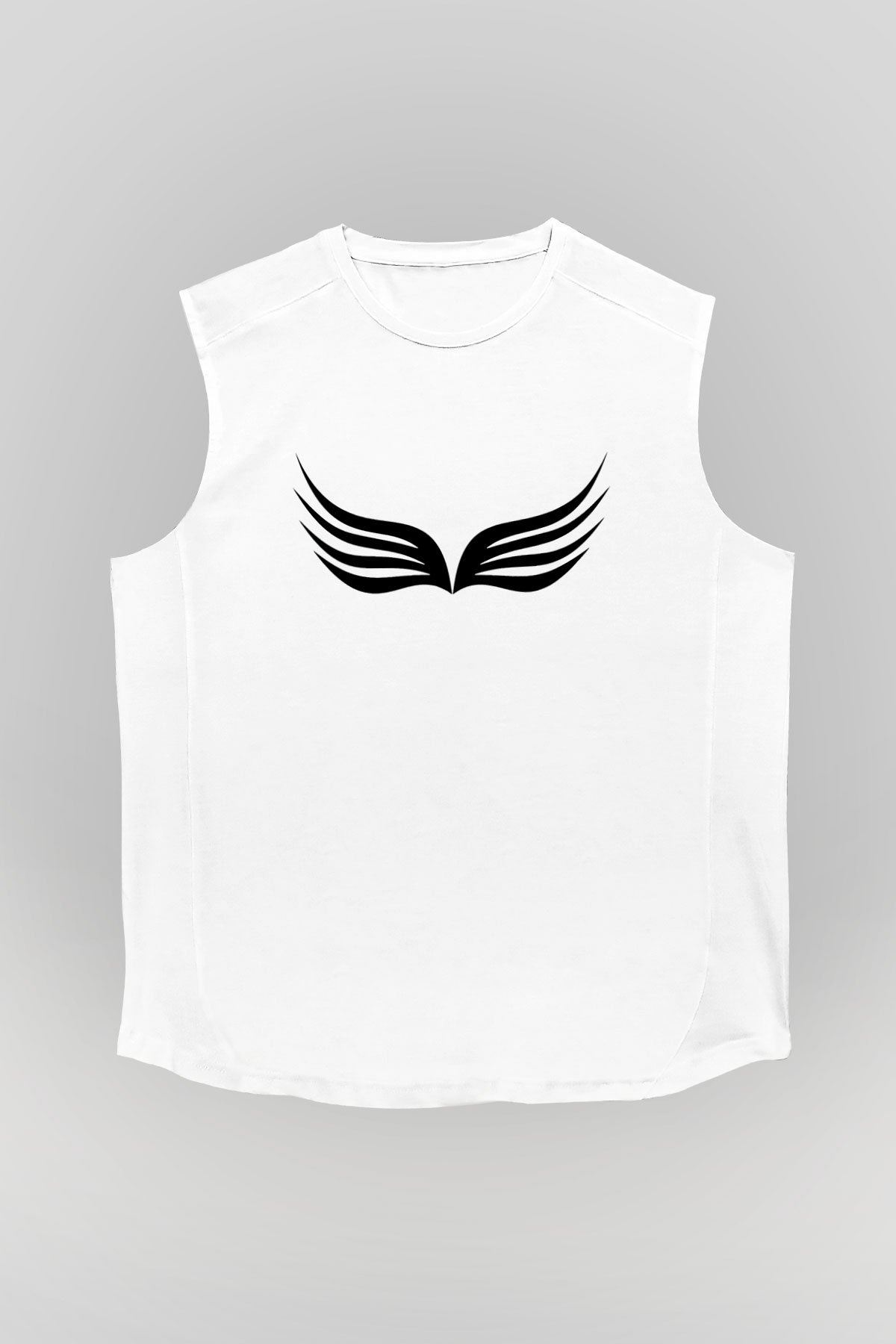 Zero Wing Beyaz Unisex Kolsuz Tişört