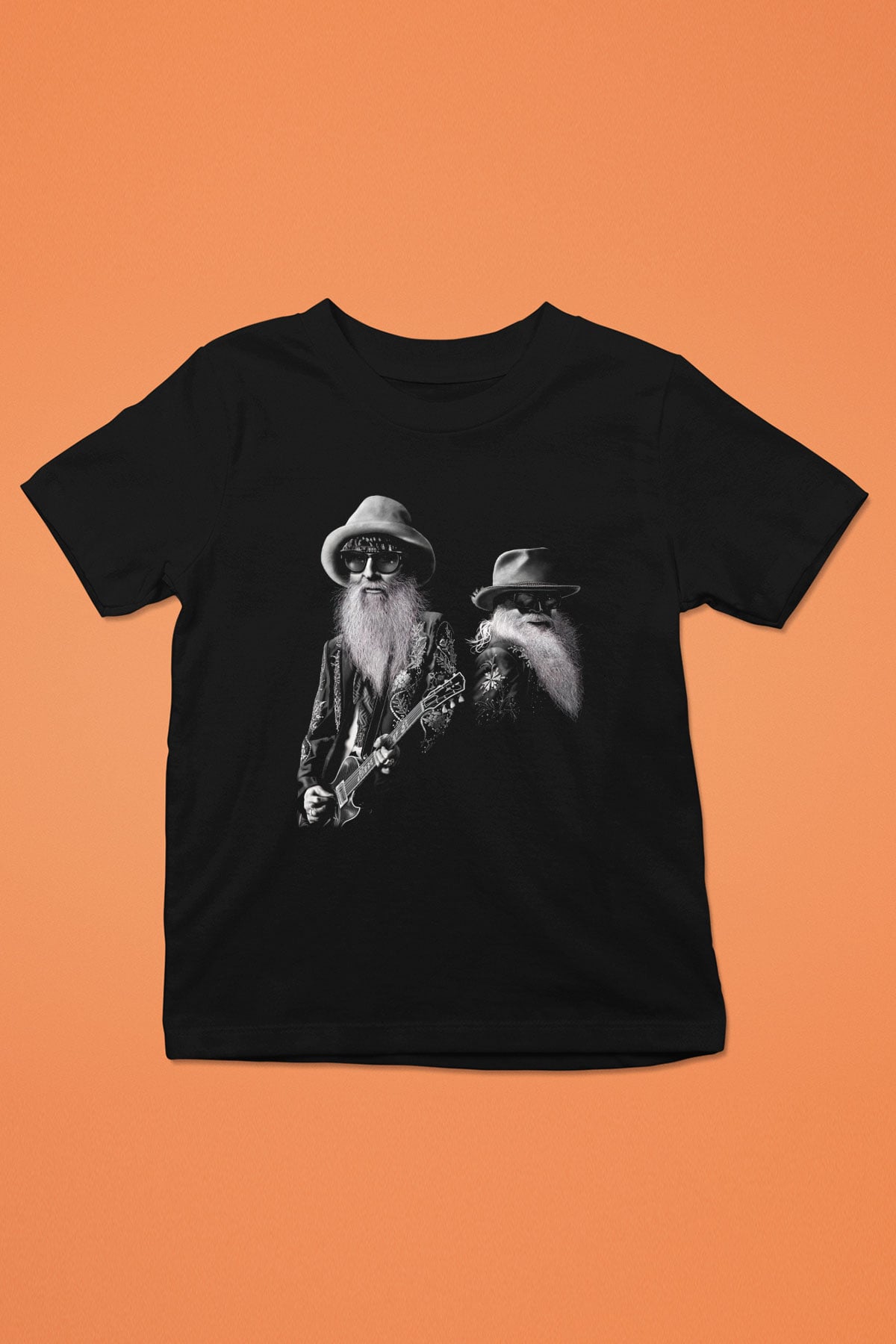 ZZ Top Siyah Unisex Çocuk Tişört