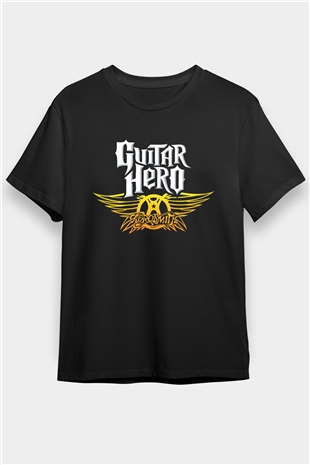  Aerosmith Siyah Unisex Tişört T-Shirt - TişörtFabrikası