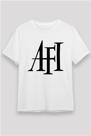  Afi Beyaz Unisex Tişört T-Shirt - TişörtFabrikası