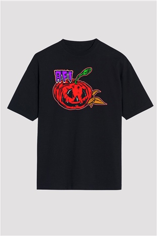  Afi Siyah Oversize Tişört Oversize T-shirt - TişörtFabrikası