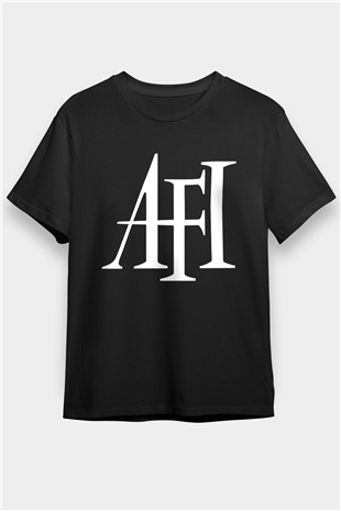  Afi Siyah Unisex Tişört T-Shirt - TişörtFabrikası
