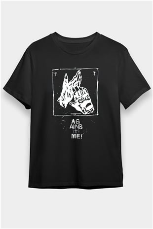  Against Me Siyah Unisex Tişört T-Shirt - TişörtFabrikası
