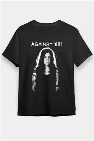  Against Me Siyah Unisex Tişört T-Shirt - TişörtFabrikası