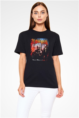  All Shall Perish Siyah Unisex Tişört T-Shirt - TişörtFabrikası
