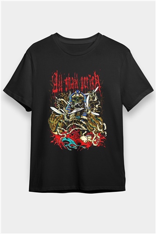  All Shall Perish Siyah Unisex Tişört T-Shirt - TişörtFabrikası