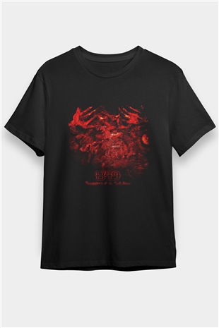 1349 Baskılı Unisex Siyah Tişört