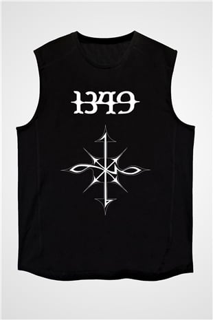 1349 Grubu Siyah Unisex Kolsuz Tişört