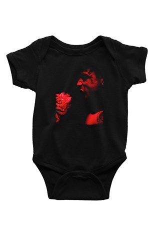 21 Savage Baskılı Unisex Siyah Bebek Body - Zıbın