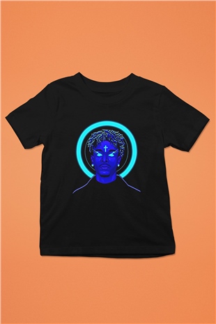 21 Savage Baskılı Unisex Siyah Çocuk Tişört - Tshirt