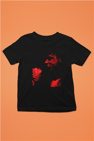 21 Savage Baskılı Unisex Siyah Çocuk Tişört - Tshirt
