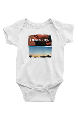 30 Seconds To Mars Baskılı Unisex Beyaz Bebek Body - Zıbın