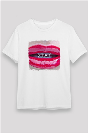 30 Seconds To Mars Baskılı Unisex Beyaz Tişört