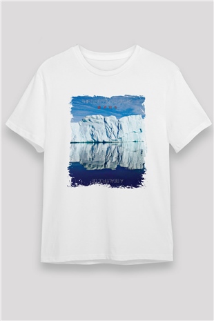 30 Seconds To Mars Baskılı Unisex Beyaz Tişört