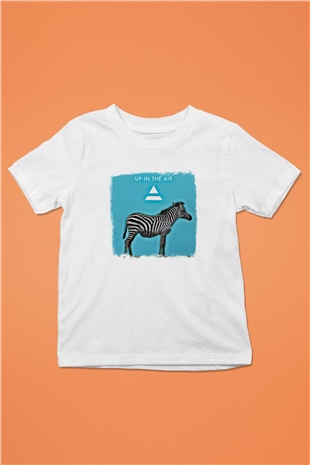 30 Seconds To Mars Baskılı Unisex Beyaz Çocuk Tişört