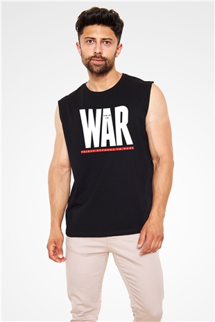 30 Seconds To Mars Baskılı Unisex Siyah Kolsuz Tişört