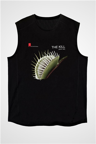 30 Seconds To Mars Baskılı Unisex Siyah Kolsuz Tişört