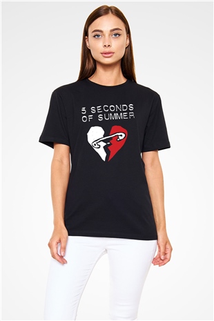 5 Seconds Of Summer Siyah Unisex Tişört T-Shirt - TişörtFabrikası