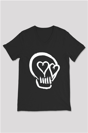 5 Seconds Of Summer Siyah Unisex V Yaka Tişört T-Shirt
