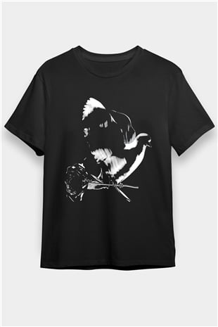 A Boosie Wit Da Hoodie Baskılı Unisex Siyah Tişört - Tshirt