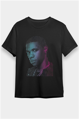 A Boosie Wit Da Hoodie Baskılı Unisex Siyah Tişört - Tshirt
