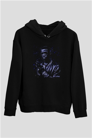 A Boosie Wit Da Hoodie Baskılı Unisex Siyah Hoodie