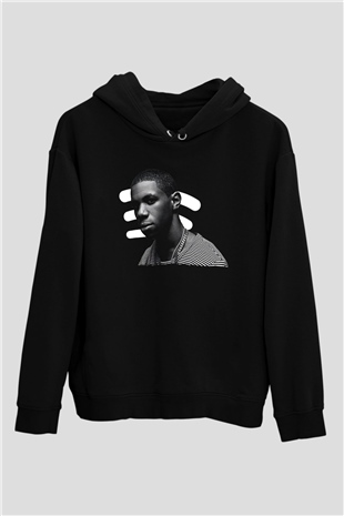A Boosie Wit Da Hoodie Baskılı Unisex Siyah Hoodie