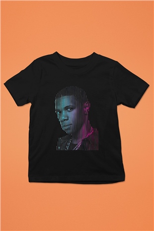 A Boosie Wit Da Hoodie Baskılı Unisex Siyah Çocuk Tişört - Tshirt