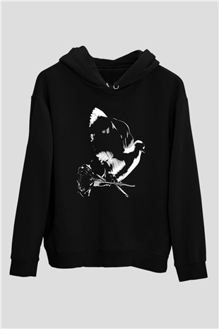 A Boosie Wit Da Hoodie Baskılı Unisex Siyah Hoodie