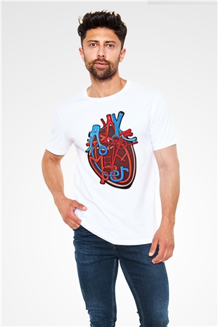 A Day to remember Baskılı Unisex Beyaz Tişört