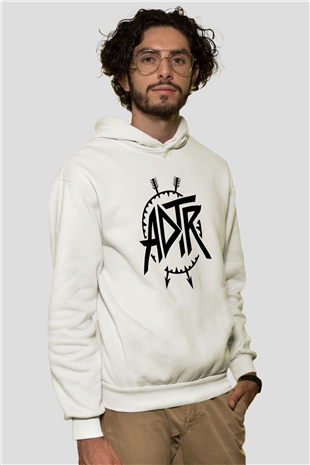 A Day to remember Baskılı Unisex Beyaz Hoodie