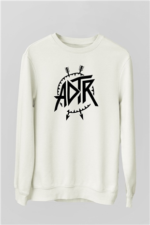 A Day to remember Baskılı Unisex Beyaz Sweatshirt