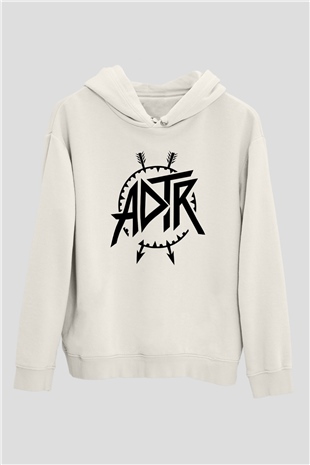 A Day to remember Baskılı Unisex Beyaz Hoodie